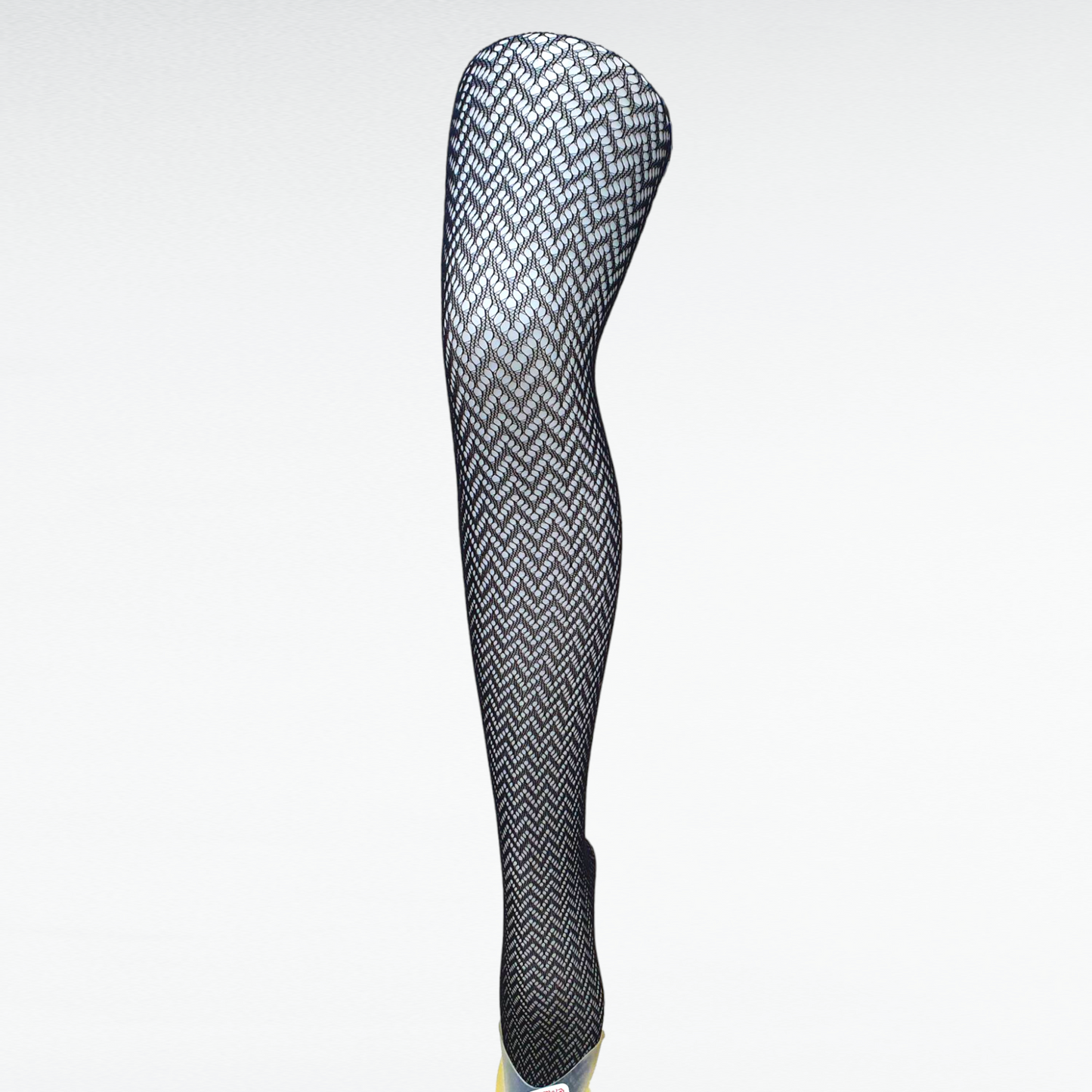 Chevron Pattern Fishnet Tights