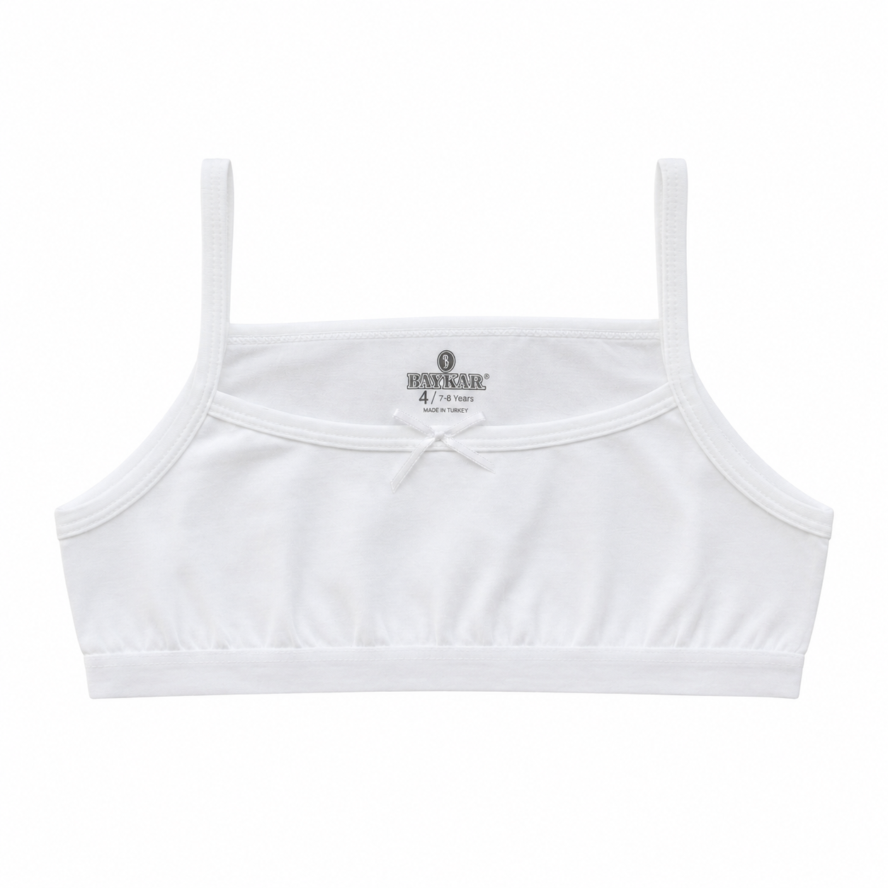 Baykar Girls' Cotton Training Bras - 3Pack