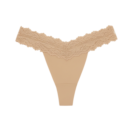Serenity Lace V-Cut Thong