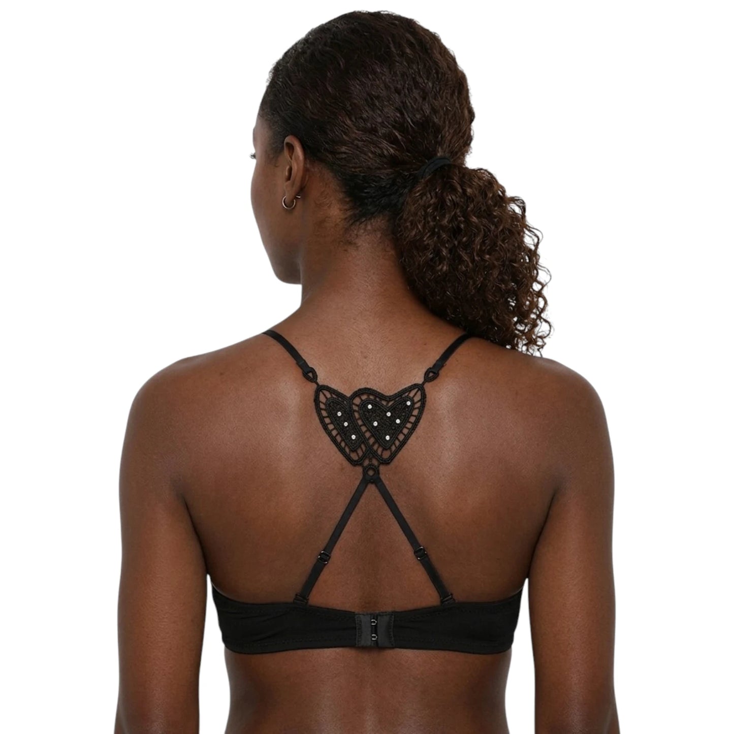 Double-Heart Adjustable Bra Strap