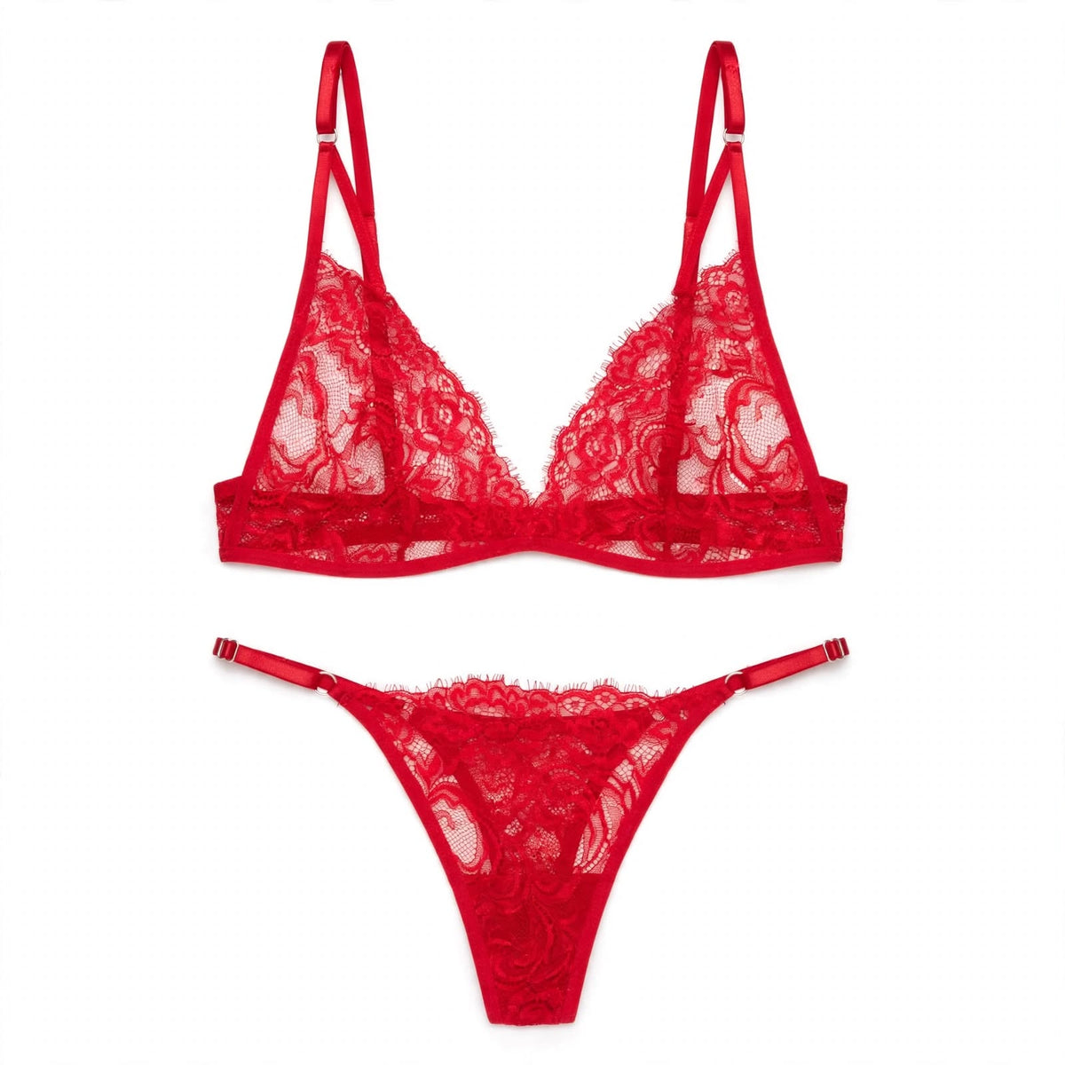 Ophelia Lace Bra and Brief Set