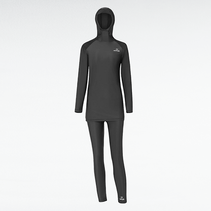 Women's Muslim 2PC Burkini Swimsuit