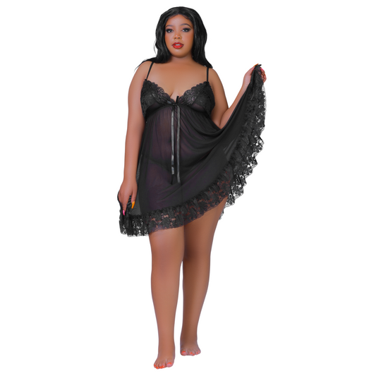 Femme Fatale Babydoll Dress