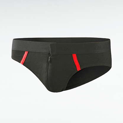 Doreanse Men's Slip Brief with Zipper