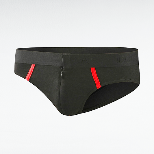 Doreanse Men's Slip Brief with Zipper