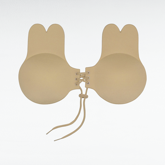 Rabbit Ear Laced Stick-On Bra
