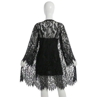 Botanica Sheer 3-Piece Babydoll Set