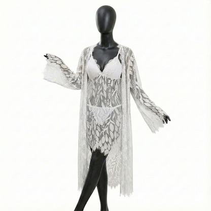 Botanica Sheer 3-Piece Babydoll Set