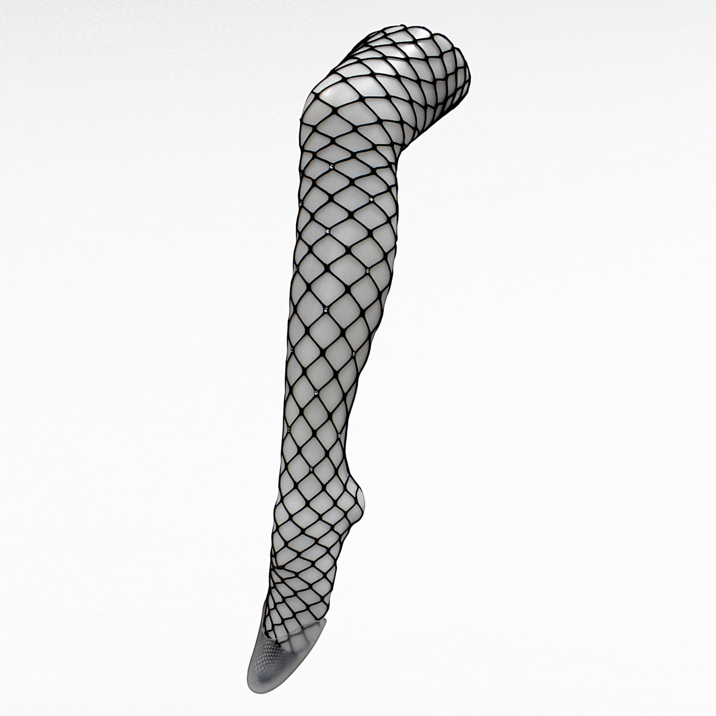 Wide Strass Fishnet Tights