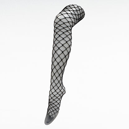 Wide Strass Fishnet Tights