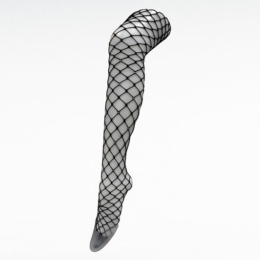 Wide Strass Fishnet Tights