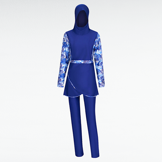 Women's Muslim 2PC Burkini Swimsuit