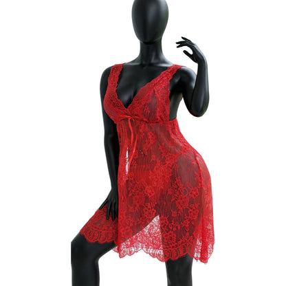 Vibrant Vixen Babydoll with G-String