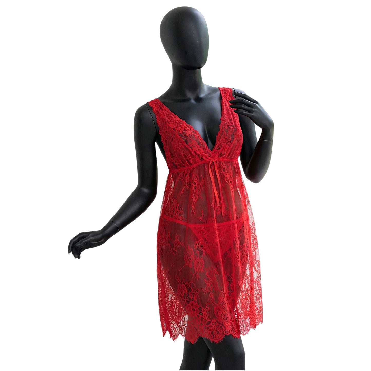 Vibrant Vixen Babydoll with G-String