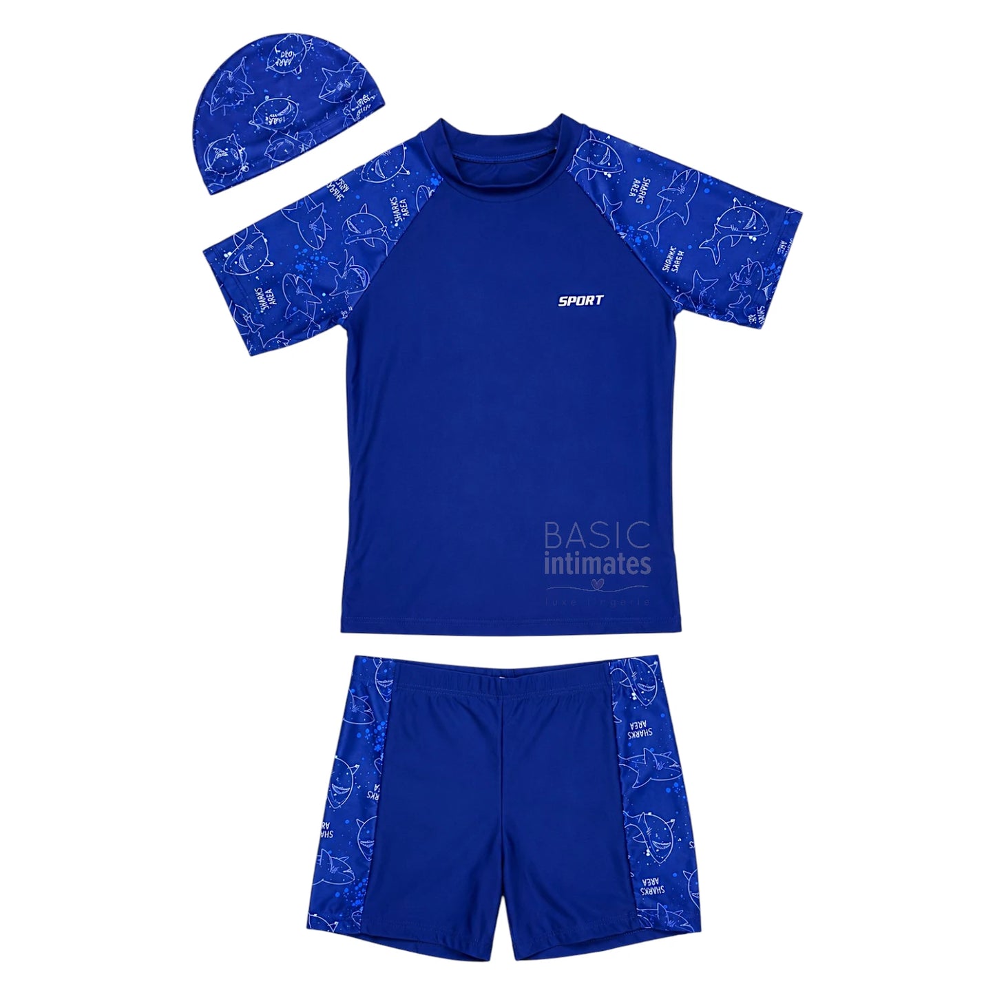 Shark Adventure Boys' 3-Piece Swim Set