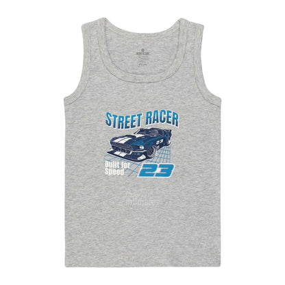Fast Track Boys' Cotton Tanks – 3 Pack