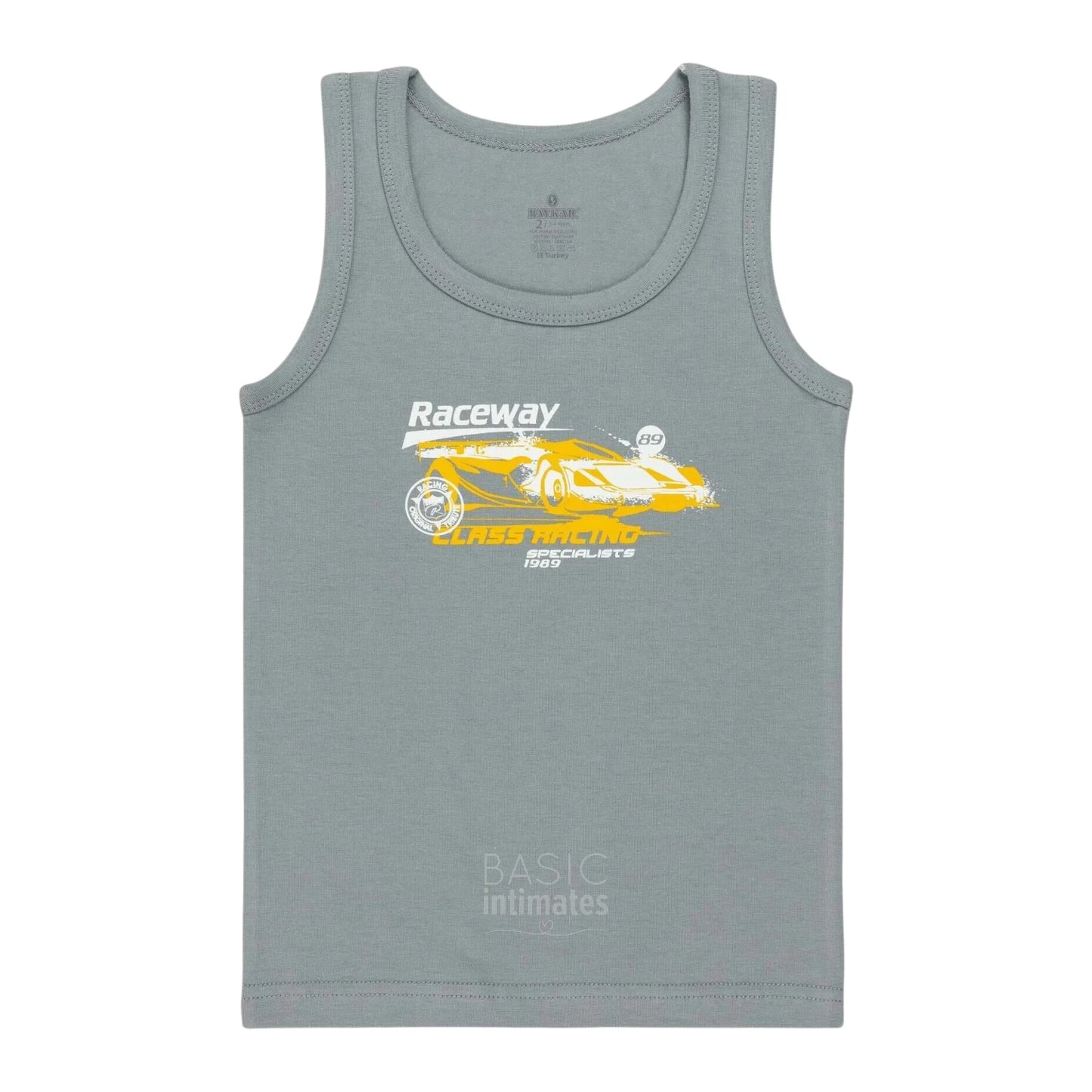 Fast Track Boys' Cotton Tanks – 3 Pack