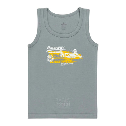 Fast Track Boys' Cotton Tanks – 3 Pack