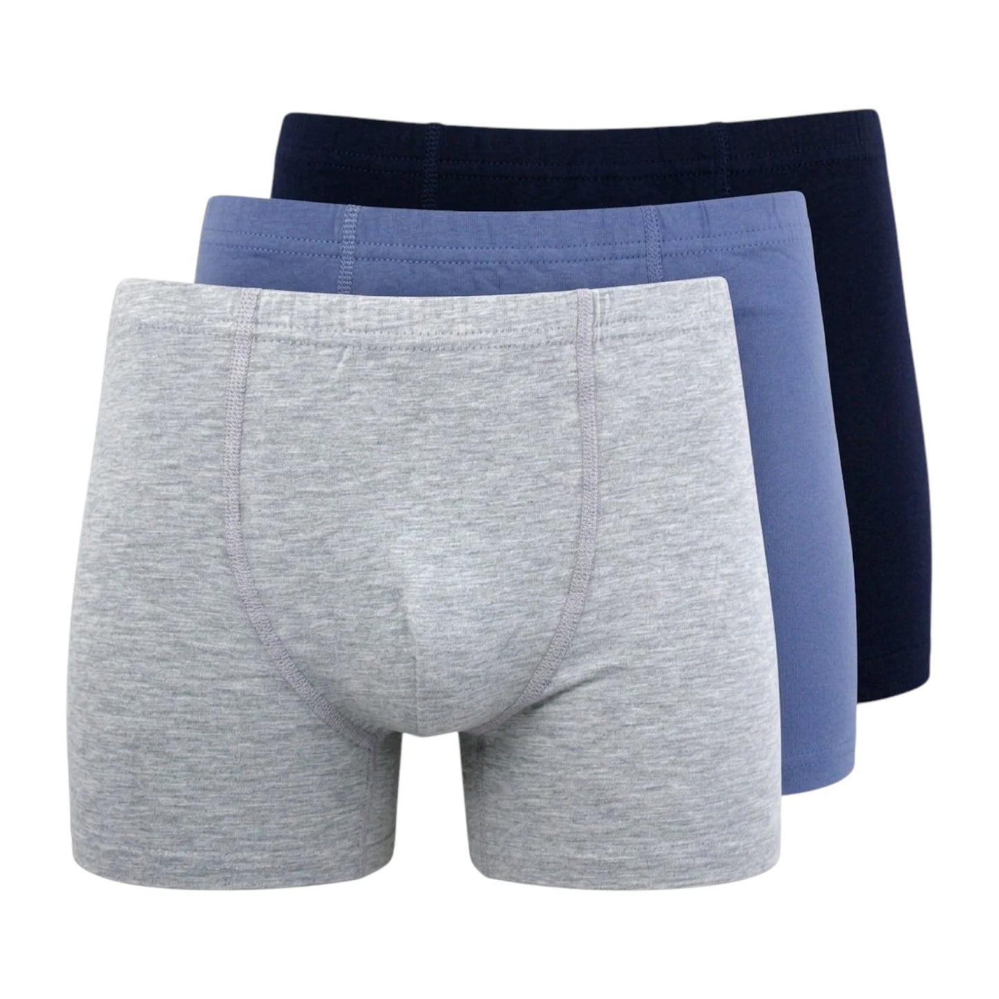 Summit Boys' Cotton Boxer Briefs – 3 Pack