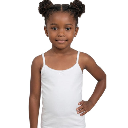 Baykar Girls' Cotton Tank Top 2Pack