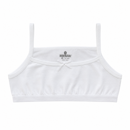 Baykar Girls' Cotton Training Bras - 3Pack