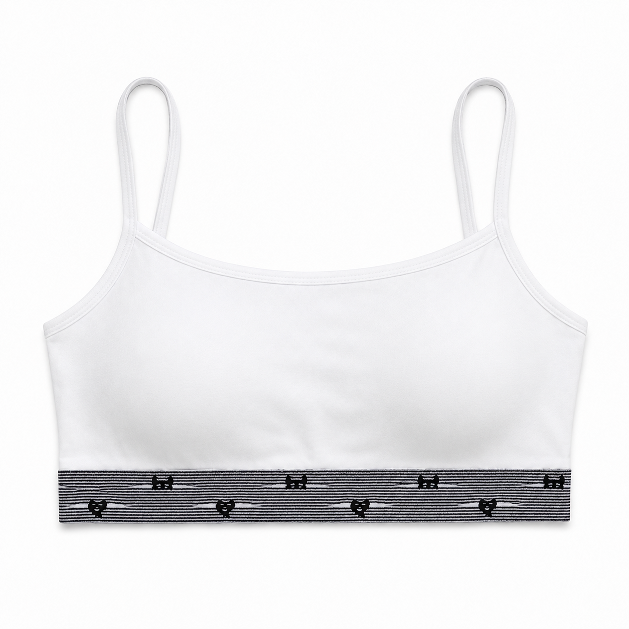 Baykar Girls' Cotton Bralette - 3 Pack