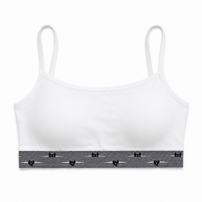 Baykar Girls' Cotton Bralette - 3 Pack