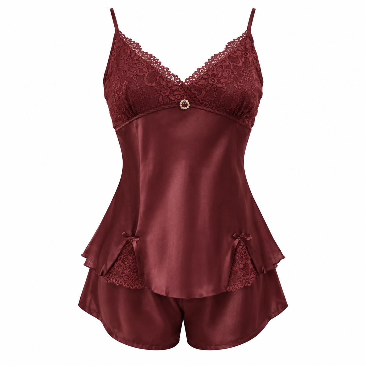 Celeste Satin Cami Set