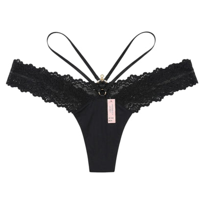 Isabella Strappy Lace G-String