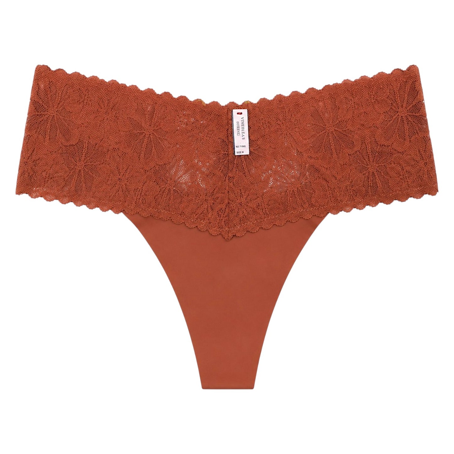 Aurora Seamless Silk Lace G-String