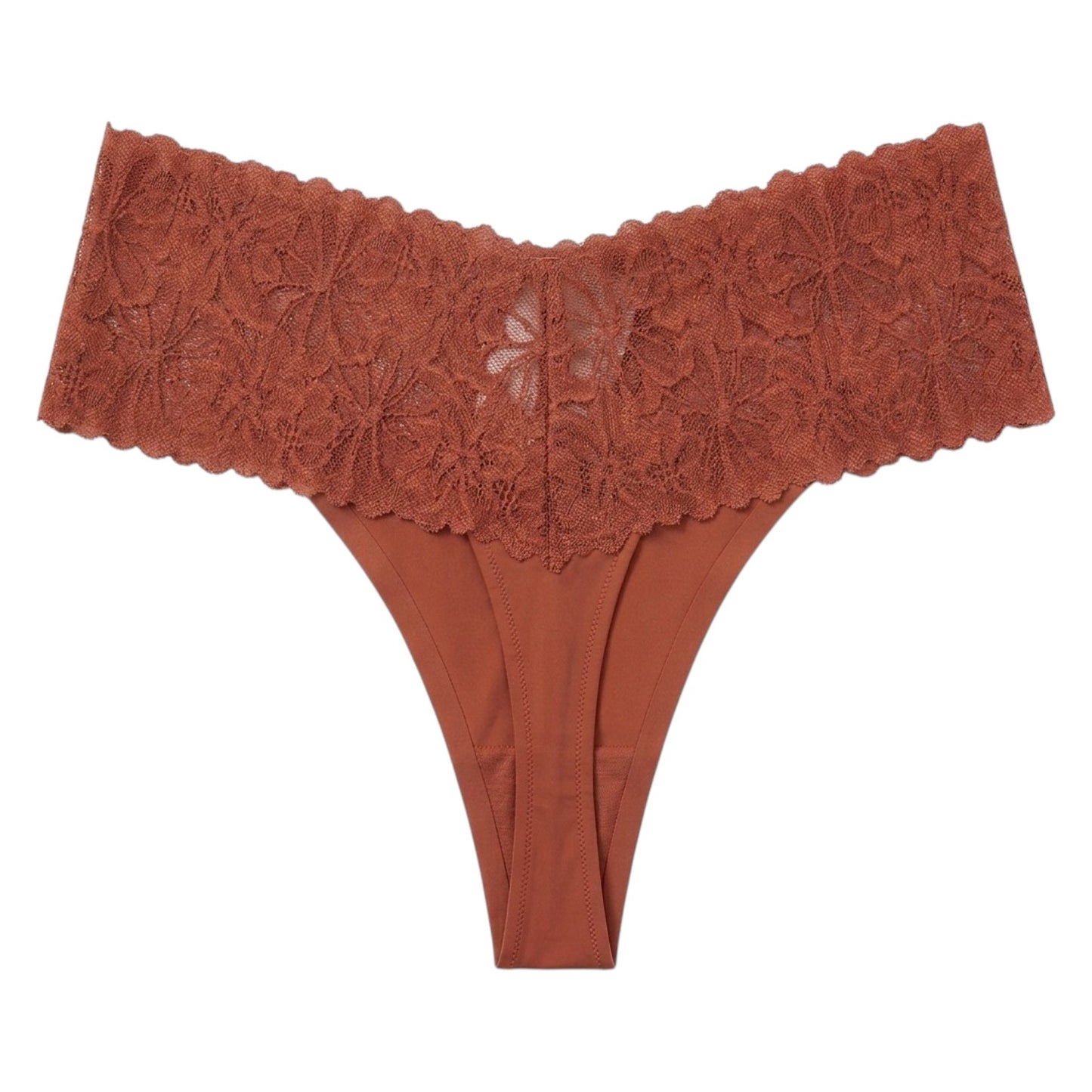 Aurora Seamless Silk Lace G-String