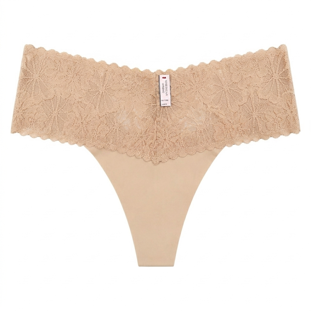 Aurora Seamless Silk Lace G-String