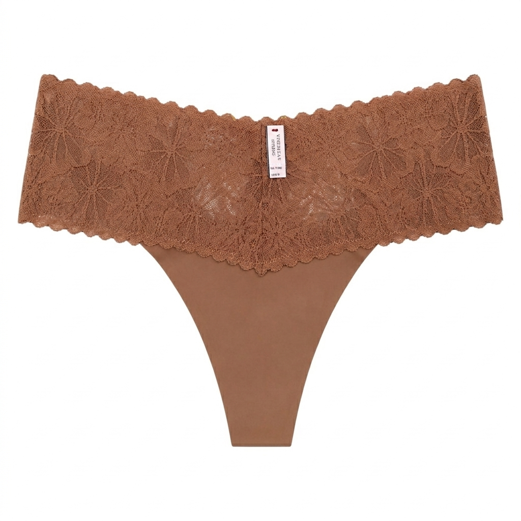 Aurora Seamless Silk Lace G-String
