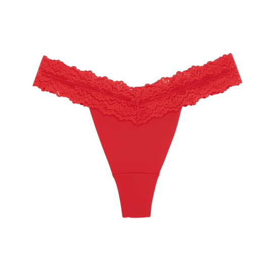 Serenity Lace V-Cut Thong