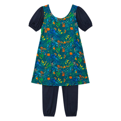 Samira Modest Swim Dress and Capri Set