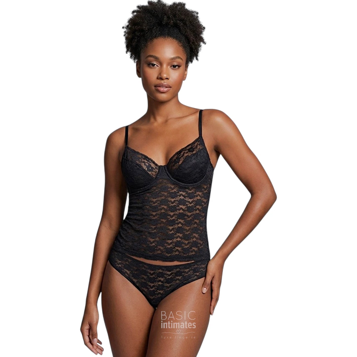 Nyx Midnight Lace Cami Set