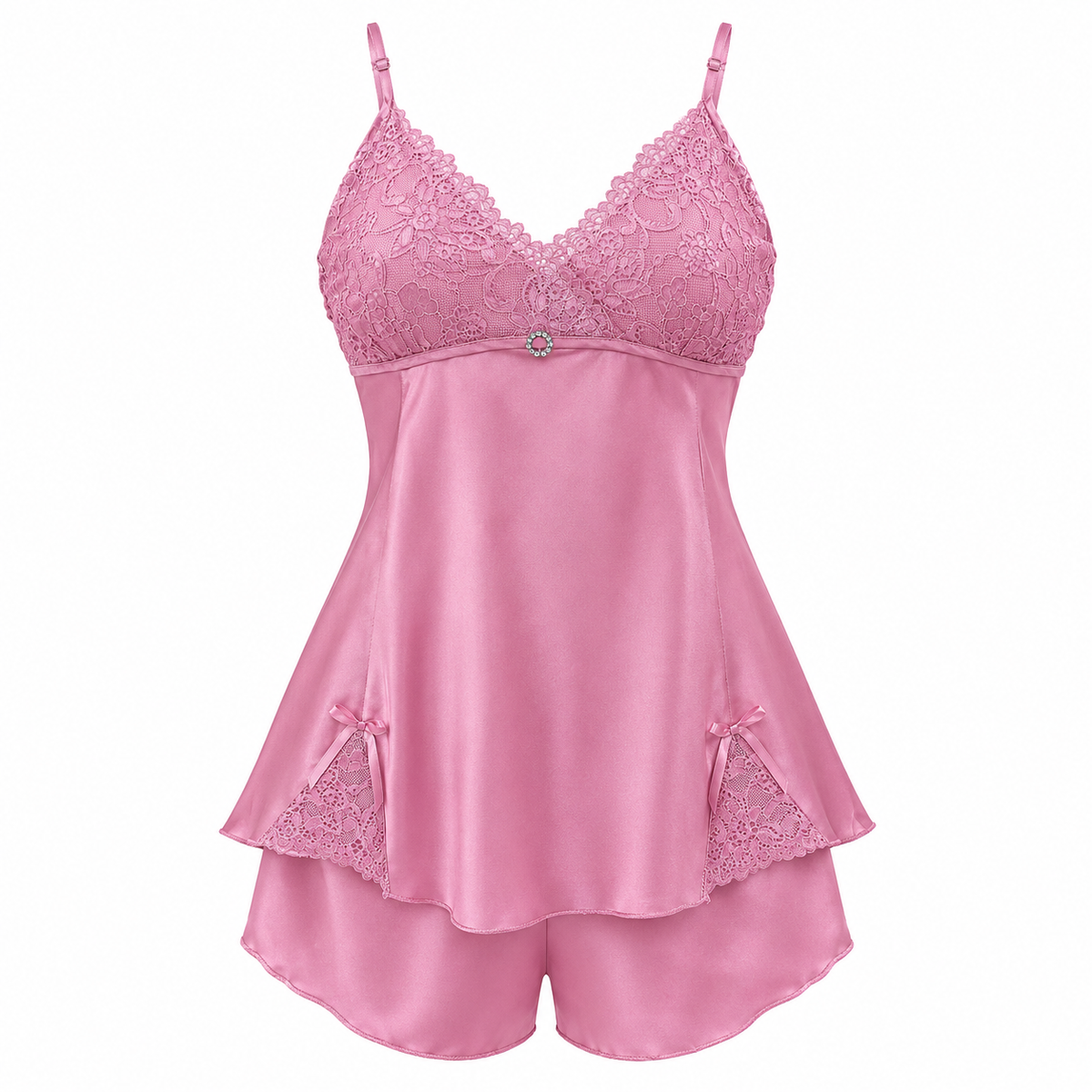 Celeste Satin Cami Set