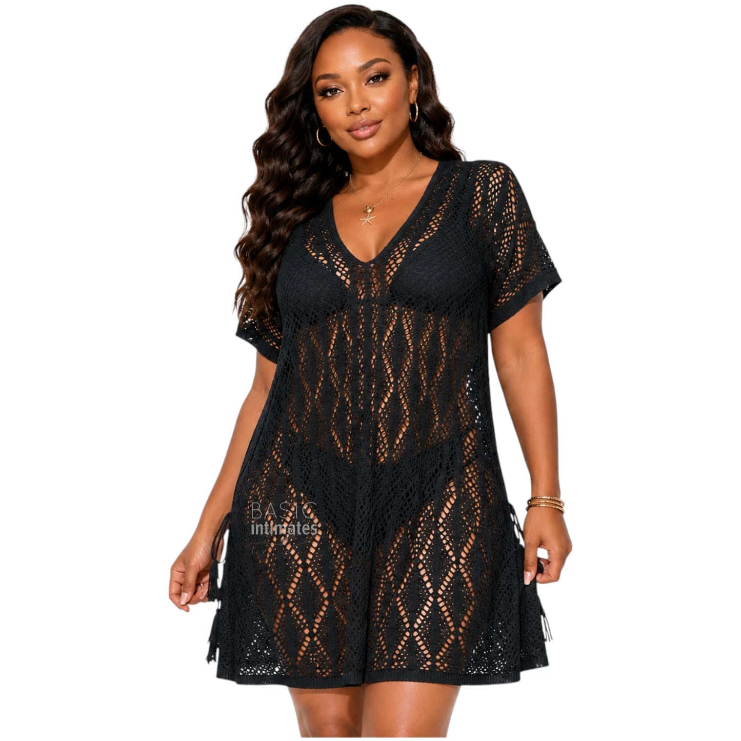 White Sands Crochet Cover-Up