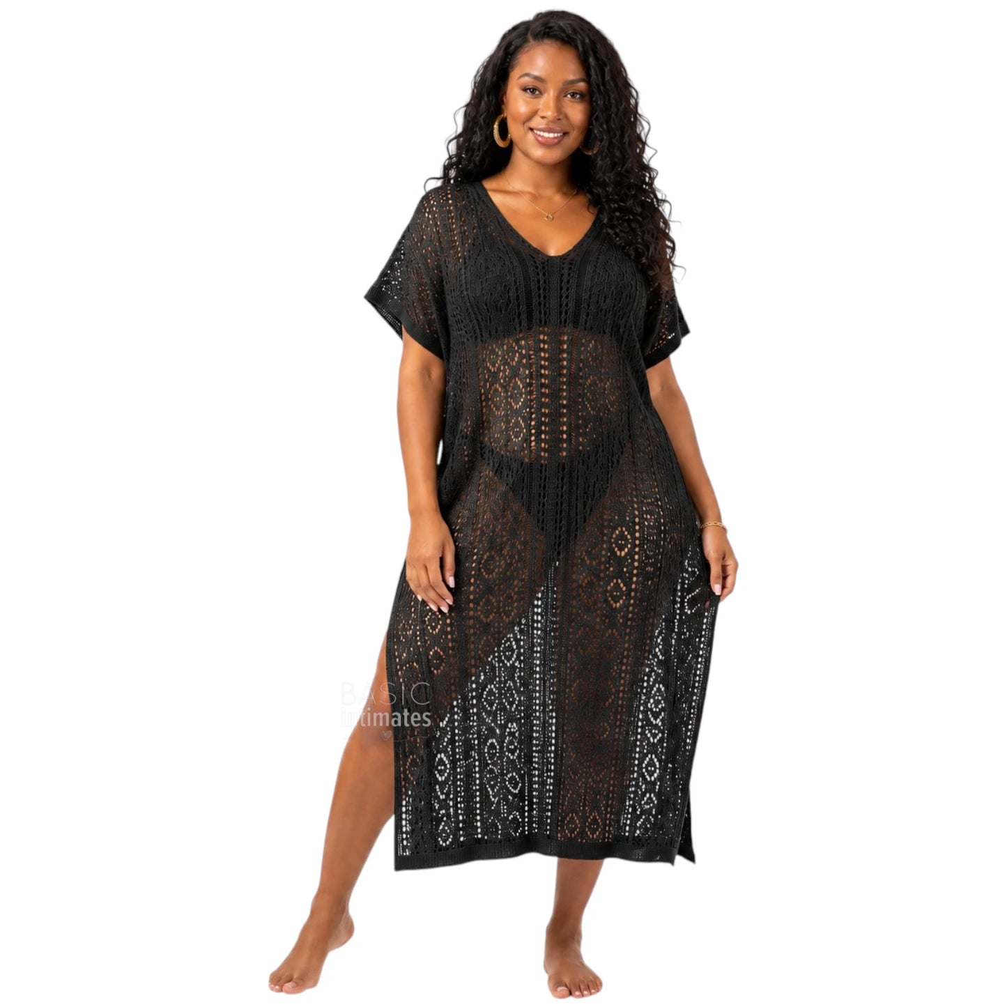 Sandune Crochet Maxi Cover-Up