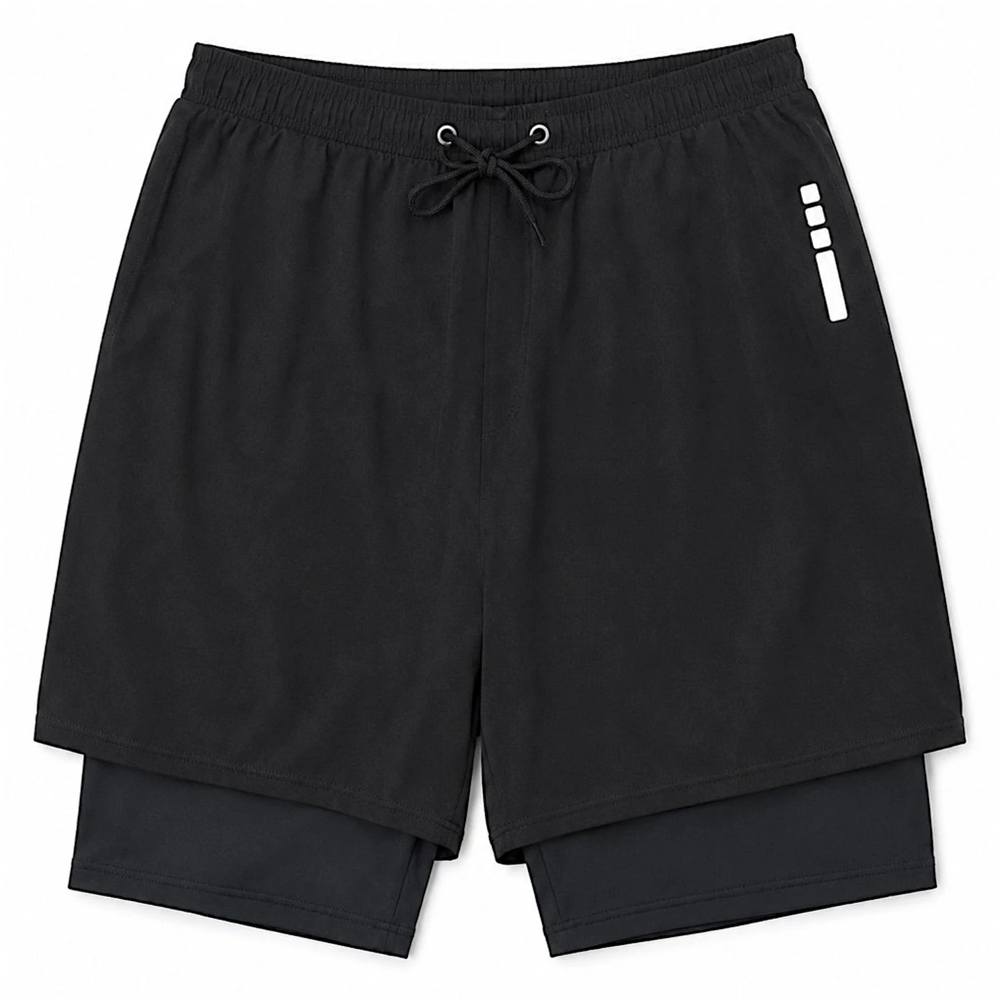 WaveFlex 2-in-1 Men's Compression Swim Shorts