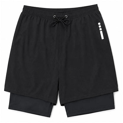 WaveFlex 2-in-1 Men's Compression Swim Shorts
