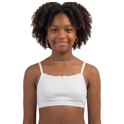 Baykar Girls' Cotton Training Bras - 3Pack