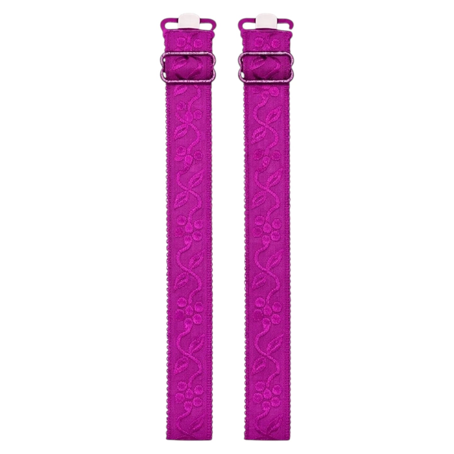 1Pair Embroidered Bra Strap