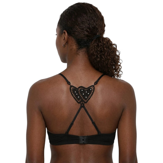 Double-Heart Adjustable Bra Strap
