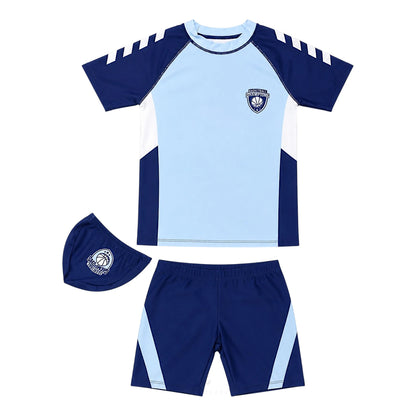 Champion 3-Piece Boys' Rash Guard Swim Set