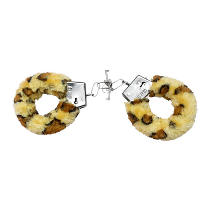 Spotted Faux-Fur Soft Cuffs