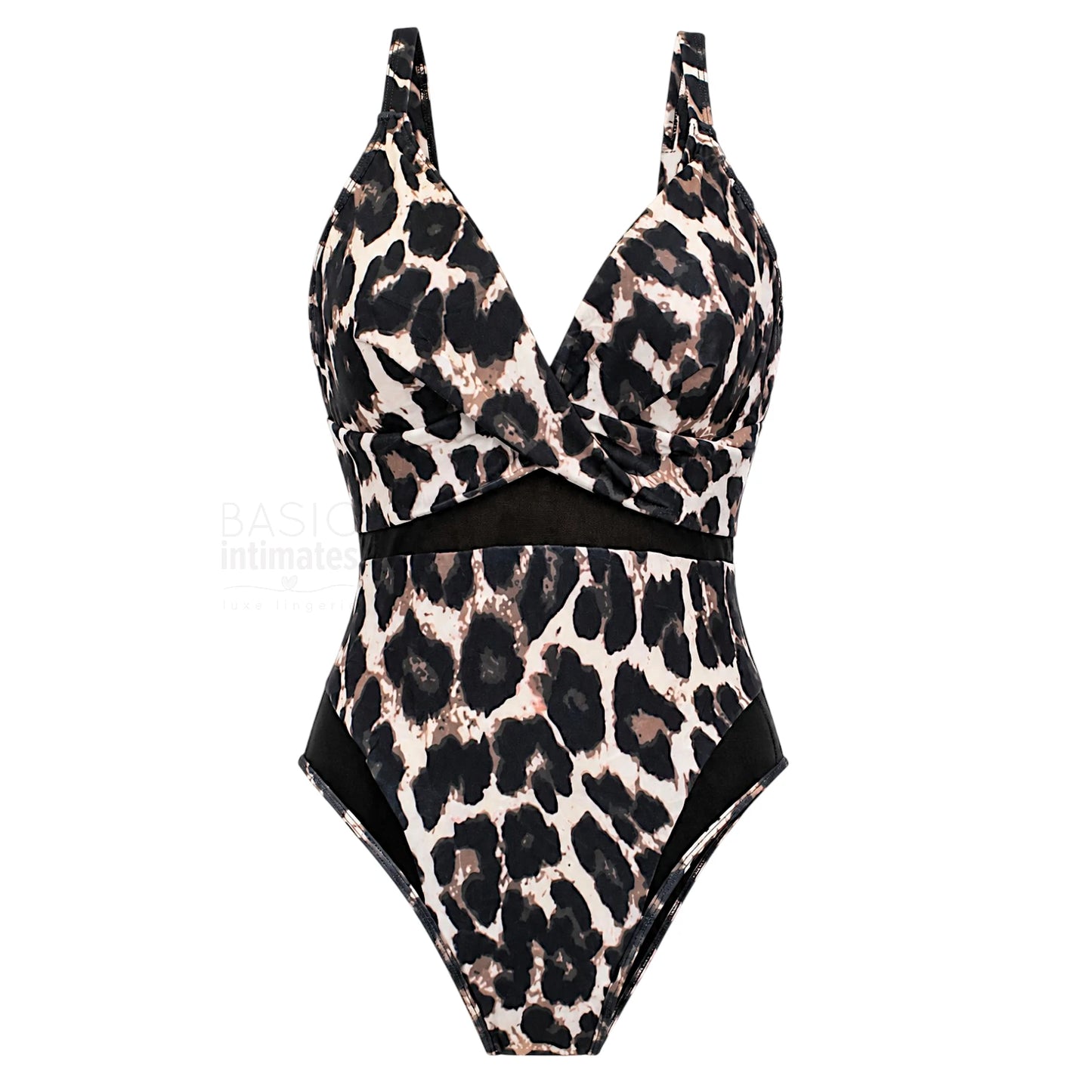 Serengeti Plunge One-Piece Swimsuit
