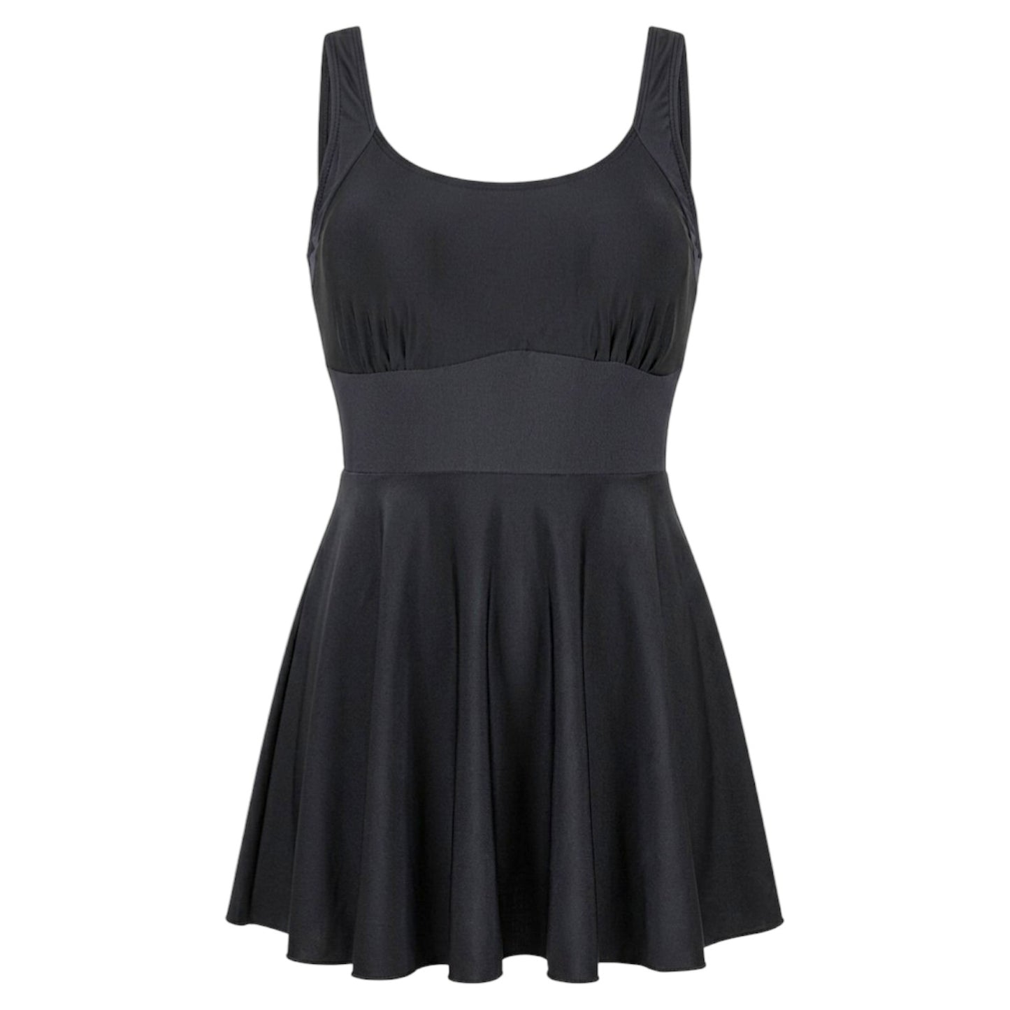 FlexCurve 1 PC Swimsuit Dress with Built-In Shorts