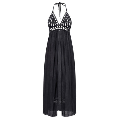 Amara Crochet Maxi Coverup