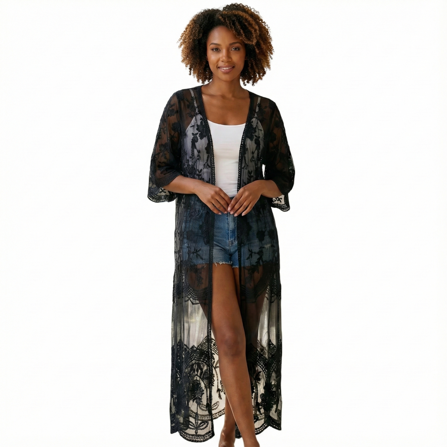 Riviera Scalloped-Edge Cover-Up